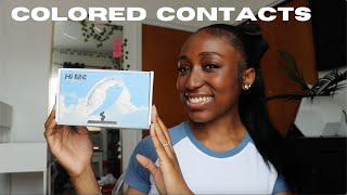 BEST COLORED CONTACTS FOR DARK EYES [upl. by Nyloc]