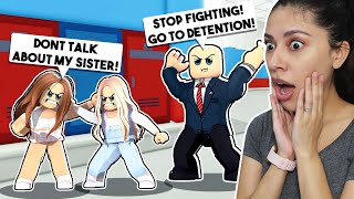 MY DAUGHTER GOT DETENTION and YOU WONT BELIEVE WHY Roblox Roleplay [upl. by Fenny387]