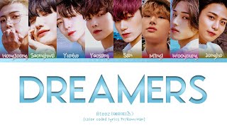 VOSTFR ATEEZ Dreamers lyrics color coded fr [upl. by Sorkin]