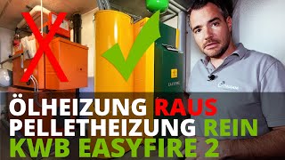 Heizungstausch 2024  Pelletheizung KWB Easyfire 2 [upl. by Neelie]