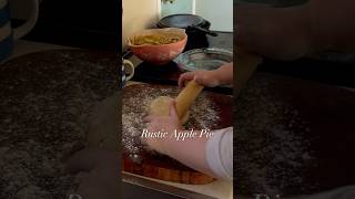 Rustic apple pie…applepie pie fallbaking baking [upl. by Noicnecsa]