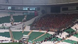 BUNLAR HAKKAT RAHATSIZ  Bursaspor Deplasmanında Göztepe Taraftarları [upl. by Studdard995]