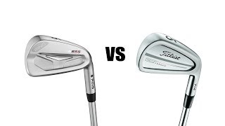 Titleist 714 CB Irons Vs Ping S55 Irons Comparison and Review [upl. by Earb]