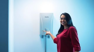 Havells Instanio 3 Litre Instant Water Heater with COLOR CHANGING LED Indicator [upl. by Hadleigh]