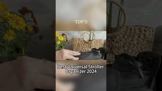 TOP 5 Best Universal Stroller Organizer 2024 [upl. by Aihsal]