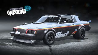 NFS Unbound  Buick Grand National GNX 1987 Legendary Customs Speed Pass Reward [upl. by Orfield]