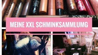 MEINE XXLSCHMINKSAMMLUNG amp MAKEUP AUFBEWAHRUNG Juni 2018 I VANY L [upl. by Vail507]