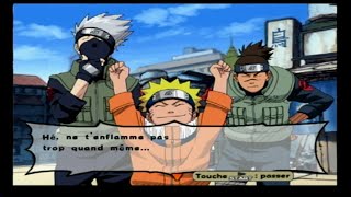 NARUTO ULTIMATE NINJA PS2 LHISTOIRE DE NARUTO UZUMAKI PART 2 [upl. by Sisile]