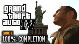 GTA 4  100 Completion Guide Key to the City Achievement  Trophy 1080p [upl. by Ainigriv]