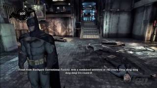 Batman Arkham Asylum E3 2009 Demo Gameplay 12 TRUEHD QUALITY [upl. by Nyledam]