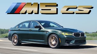 2022 BMW M5 CS Review  CAR OF THE YEAR Maybe [upl. by Lamson]