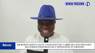 KOOVI SALUE LINITIATIVE DU CADRE DE CONCERTATION DES PARTIS POLITIQUES DE LOPPOSITION ET PROPOSE [upl. by Ferree]