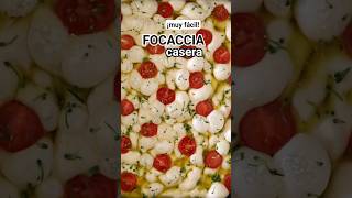 FOCACCIA italiana casera que siempre sale bien focaccia focacciabread recetaitaliana pancasero [upl. by Octavius63]