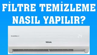 Regal Klima Filtre Temizleme Nasıl Yapılır [upl. by My]