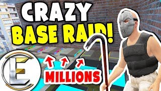 Crazy Base Raid Worth Millions  Gmod DarkRP Life Built An Awesome Base For Money Printing [upl. by Asirret912]