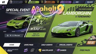 FREE Key BUT Worthy PERFORMANCE  Asphalt Legends Unite Lamborghini Temerario Special Event 2024 [upl. by Nnawaj]