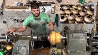 What is a samovarHow is samovar made in Iran Samovar Makingthe art of shaping the samovar body🇮🇷 [upl. by Norehc]