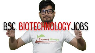 Bsc Biotechnology jobs  scope after bsc biotechnology [upl. by Ardnik605]