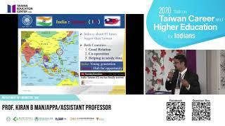 【2020 Talk on Taiwan Career and Higher Education for Indians】Tunghai University [upl. by Sweatt]