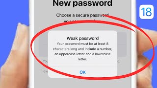 FIX Your password must include an uppercase letter and a lowercase letter [upl. by Nnyrb]