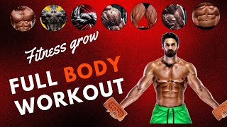 Full Body Workout at Home 🏋️💯 sportfeed fitnessgrow helthtips homeworkout workouttips workout [upl. by Ehr]