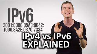 Internet Protocol  IPv4 vs IPv6 as Fast As Possible [upl. by Eelrac]