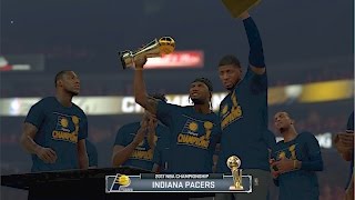 NBA 2K17 MyCAREER  NBA Finals Pt2  2017 NBA CHAMPIONS WHAT HAPPENS NEXT [upl. by Narah]