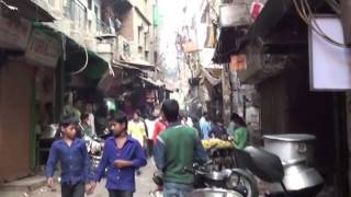 DELHI INDIA  Back Street Walk ASMR [upl. by Florentia865]