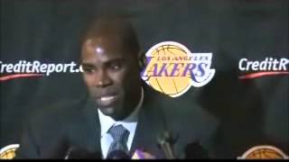 Antawn Jamison Lakers Press Conference [upl. by Rafat309]