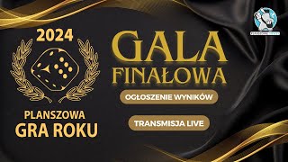 Planszowa Gra Roku 2024  ogłoszenie wyników  Gala finałowa  Live [upl. by Coppola]