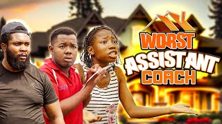 Worst Assistant Coach  Episode 54  Worst Situation Mark Angel Comedy [upl. by Ilera]