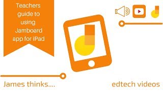 Teachers guide to Google Jamboard app for iPad [upl. by Anitsirhc]