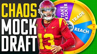 2024 NFL Mock Draft  Chaos Wheel Edition [upl. by Abigail]