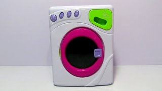 Детская игрушечная стиральная машина Toy Washing Machine Little Master Review [upl. by Areta]