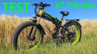 Lankeleisi XT 750 plus  Test du Fat bike pliable de 1000w et 175Ah [upl. by Macur]