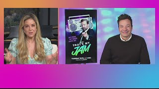 Jimmy Fallon talks new season of Thats My Jam [upl. by Tala]