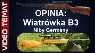 Wiatrówka karabinek B3  Opinia i Test [upl. by Acinor]