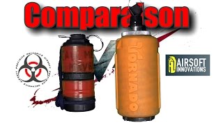 Airsoft Français Comparaison kimera JRTornado impact [upl. by Berthold419]