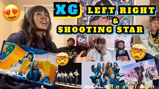 XG LEFT RIGHT AND SHOOTING STAR REACTION [upl. by Kayley]