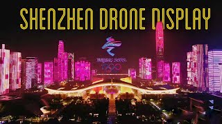 The jawdropping DRONE SHOW from Shenzhen for the Beijing 2022 Winter Olympics opening ceremony [upl. by Karlik]