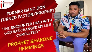 FORMER GANG DON TURNED PASTOR amp PROPHET  POLICE FIRE BULLETS AT ME BUT GOD SAVED [upl. by Virg]