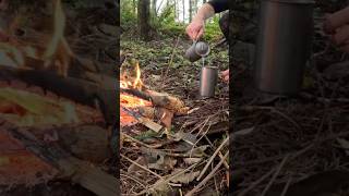 The Ti Grayl GeoPress cook pot lid falls off Spoiler alert outdoors bushcraft camping [upl. by Aerbas]