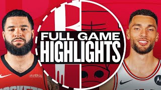 ROCKETS at BULLS  FULL GAME HIGHLIGHTS  November 17 2024 [upl. by Llertniuq805]