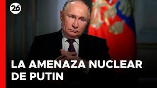 🚨 MÁXIMA TENSIÓN MUNDIAL  Nueva advertencia de VLADIMIR PUTIN tras el MISIL HIPERSÓNICO [upl. by Yulma]