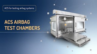 ACS airbag test chambers [upl. by Attaymik]