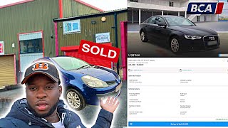 NEW USED CAR TRADER BUYING FROM BCA ONLINE  ONLY SOLD 2 CARS LAST MONTH [upl. by Eetnahs]