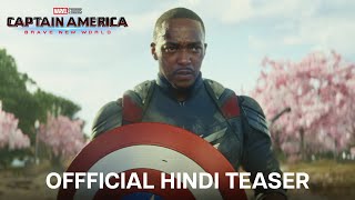 Captain America Brave New World  Official Hindi Teaser  In Cinemas February 14 2025 [upl. by Dahcir]