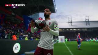 Gameplay FC 24  Crystal Palace vs Manchester United  Premier League  20242025 [upl. by Conner420]