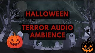 Halloween Audio Ambience  Terror Sound Design NO Copyright [upl. by Neffets]