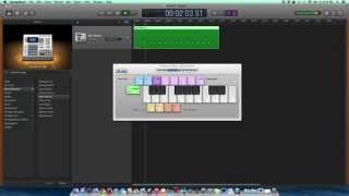 Recording a Drum Track in Garageband [upl. by Brigitte835]